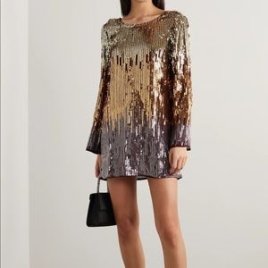 Rixo Aria sequin mini dress